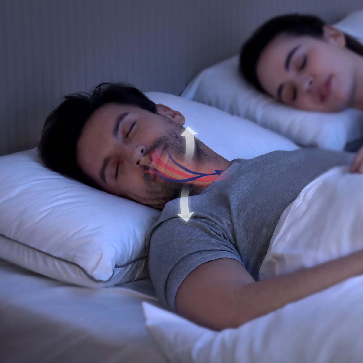 Oreiller anti-ronflement intelligent Nitetronic Z6