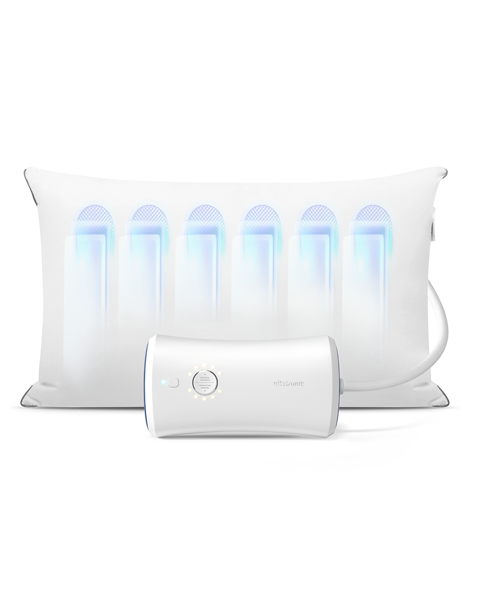 Nitetronic Z6 Smart Anti-Snore Pillow.