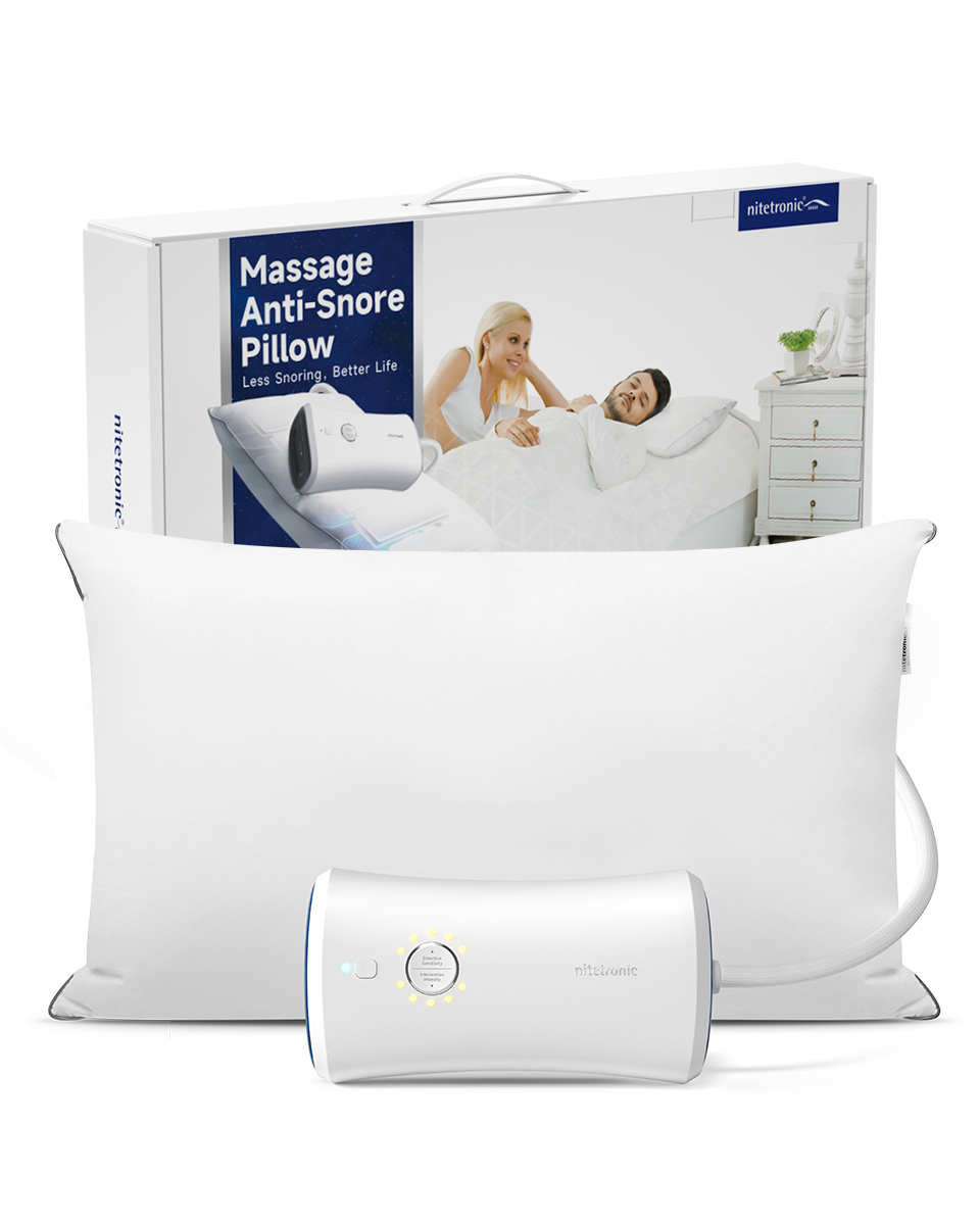 Nitetronic Z6 Smart Anti-Snore Pillow.